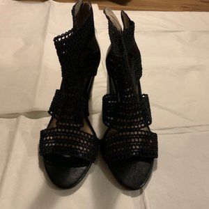Inc. Woven Sandal Heels